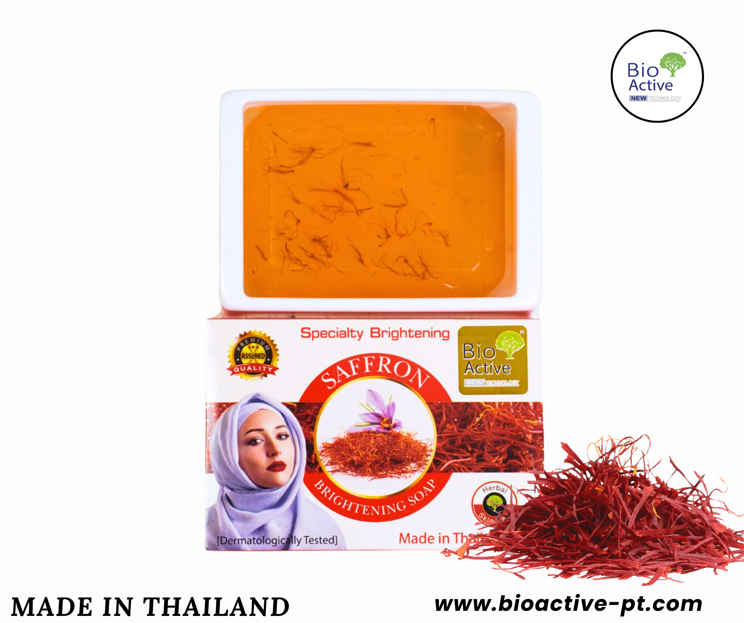 Bio Active Saffron Brightening Soap