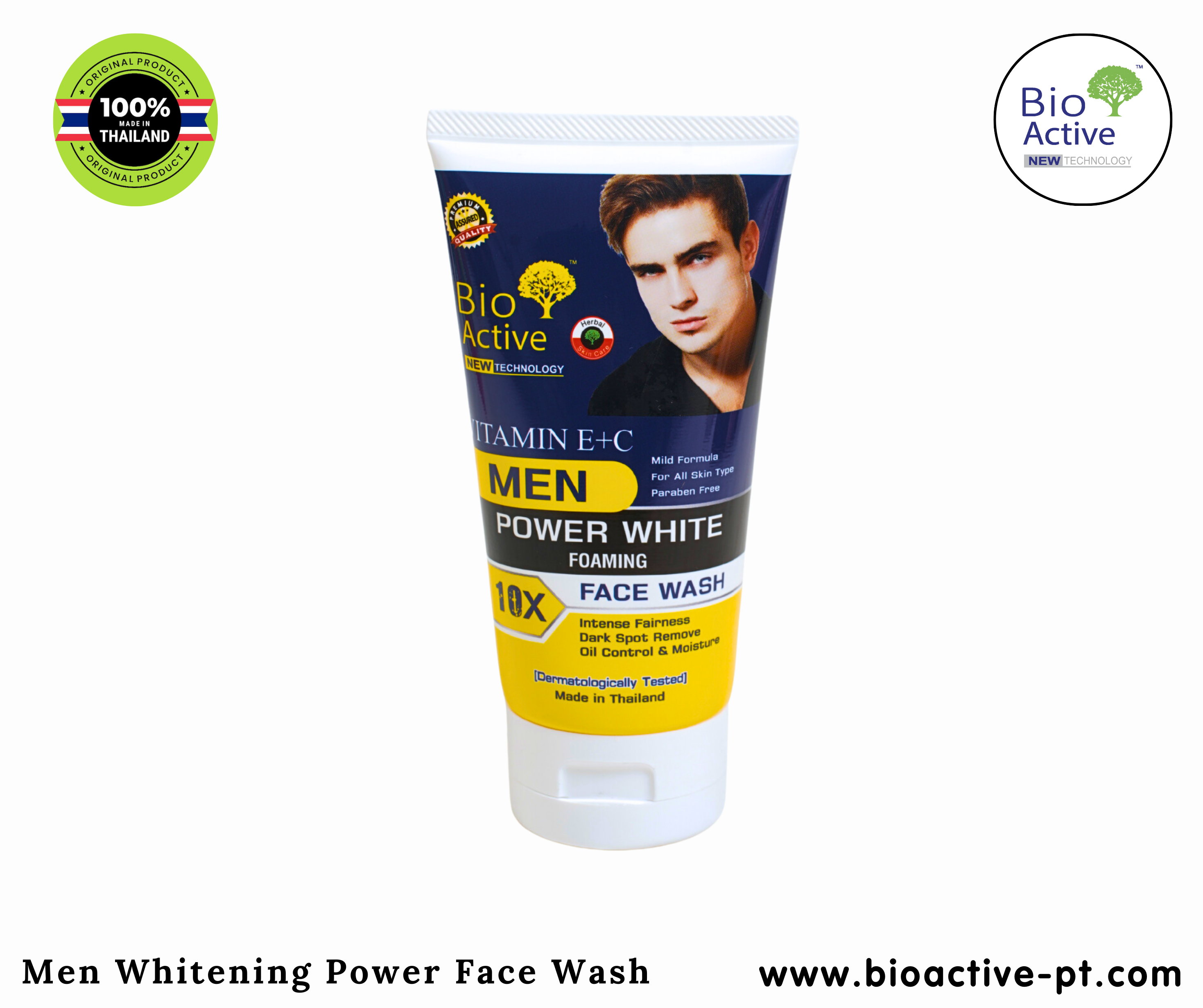 Bio Active Men Power White Facewash