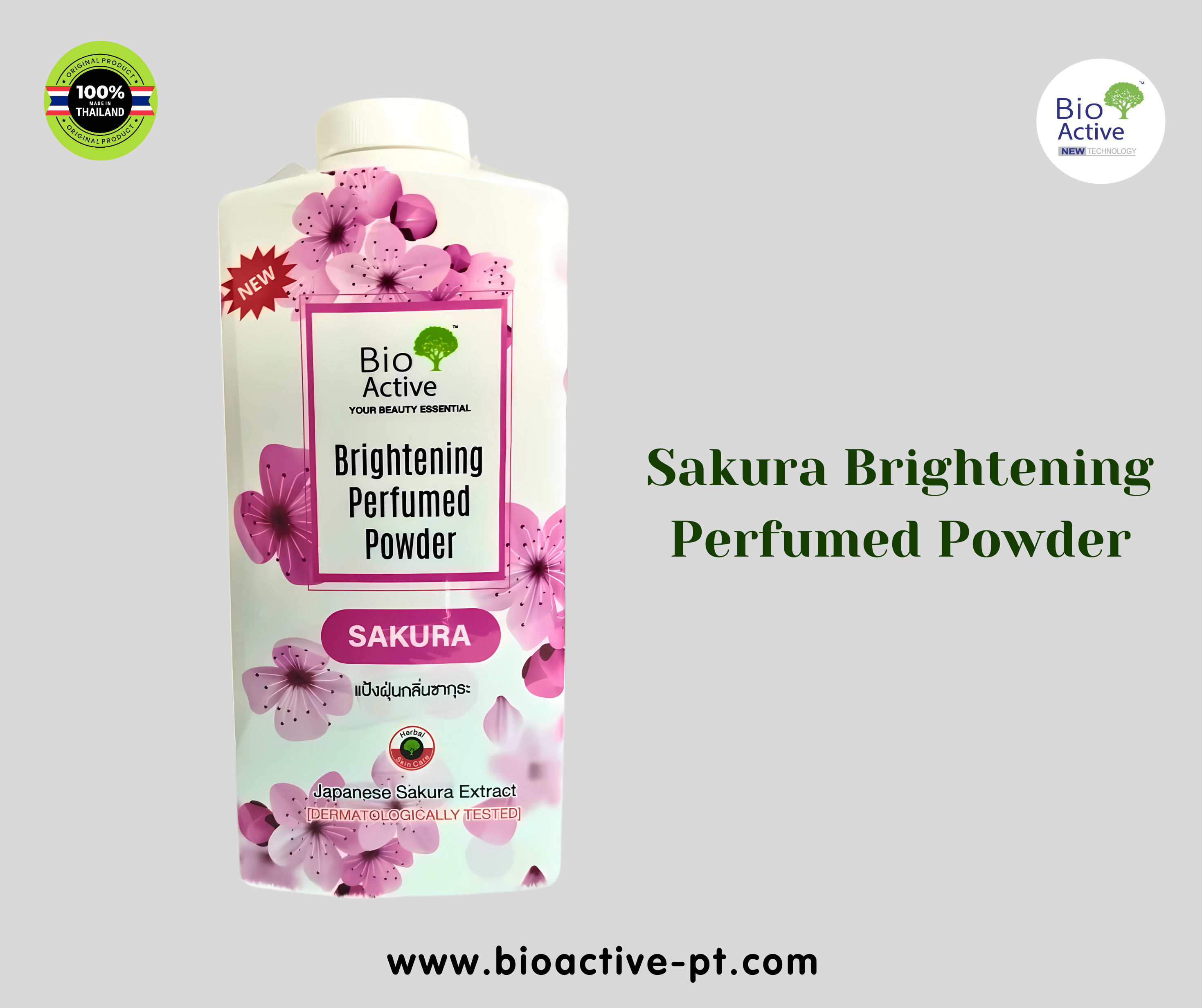 Bio Active Sakura Brightening Perfumed Powder