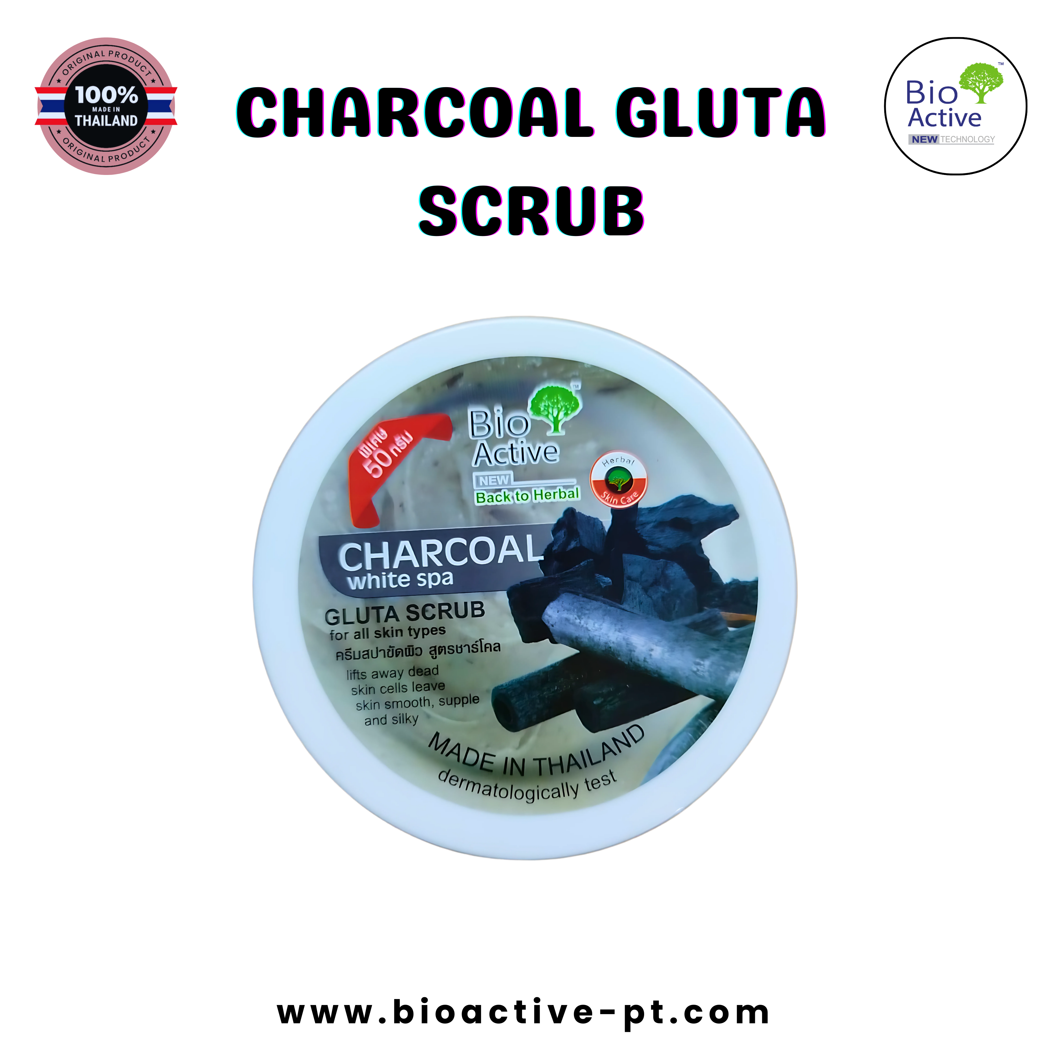 Bio active Charcoal Scrub