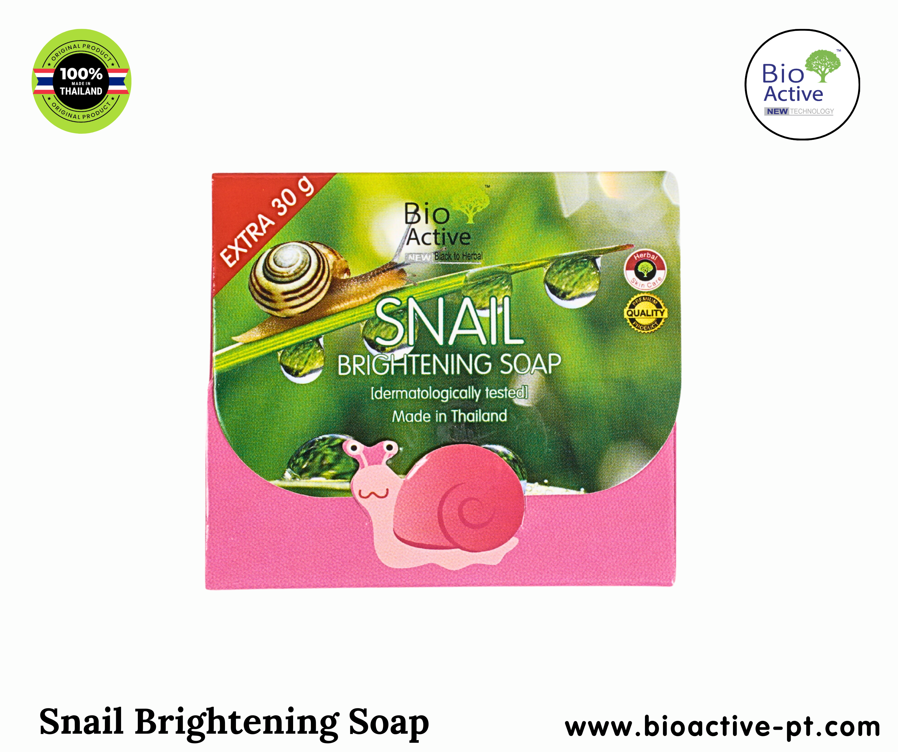 Bio Active Snail Brightening Soap