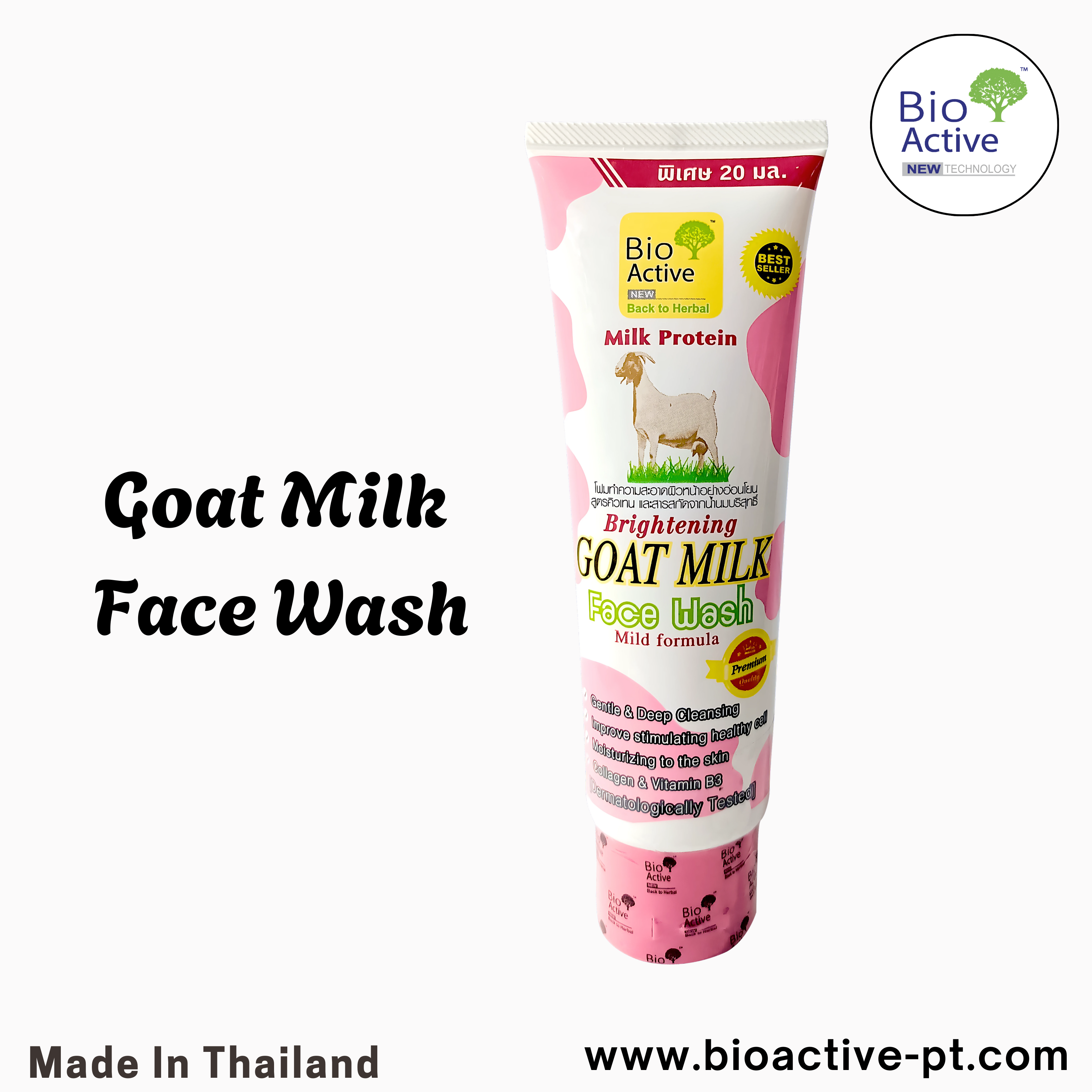 Bio Active Goat Milk Face Wash