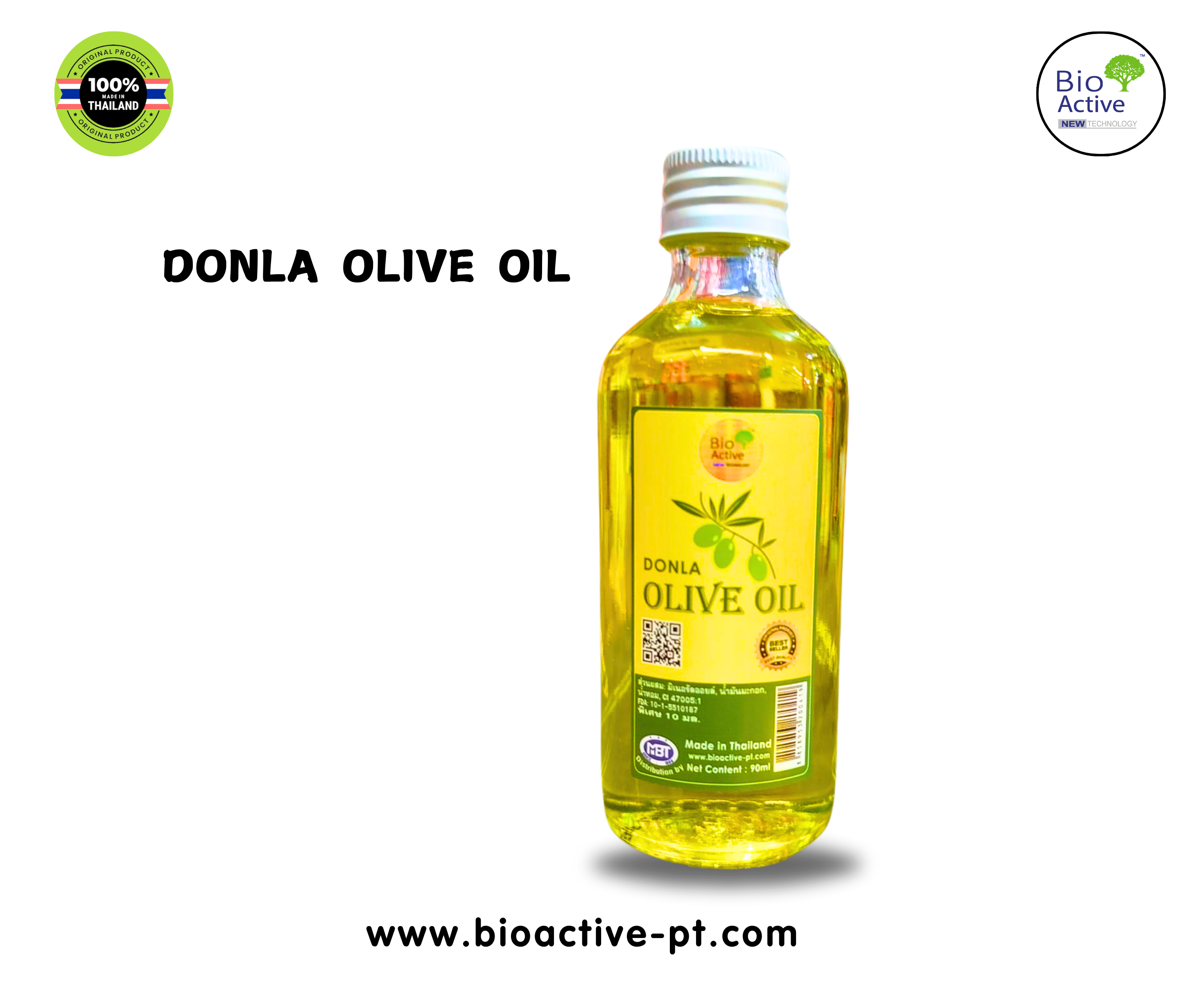 Bio Active Olive Oil 90ml+10ml Extra